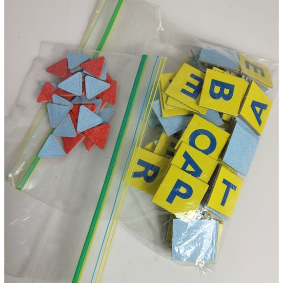 Milton Bradley Scrabble Junior Board Game With 2 Sided Board - Picture 6 of 6